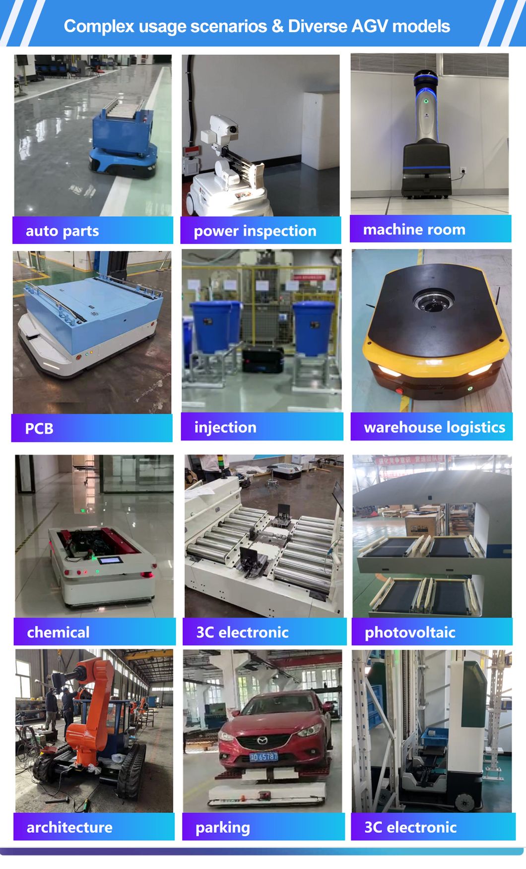 China Best Agv Forklift Electric High Precision Forklift