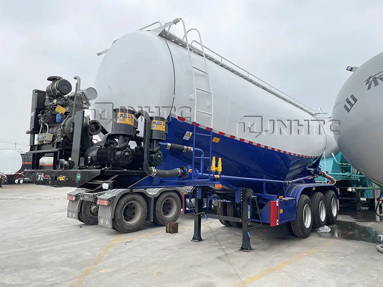 China Cement Truck Trailer Price 3 4 Alex Bulk Cement Trailer