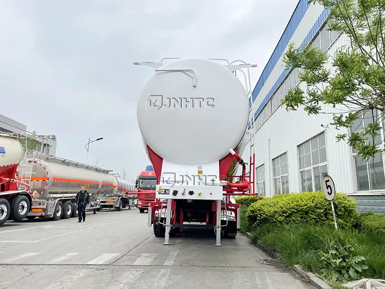 China Cement Truck Trailer Price 3 4 Alex Bulk Cement Trailer