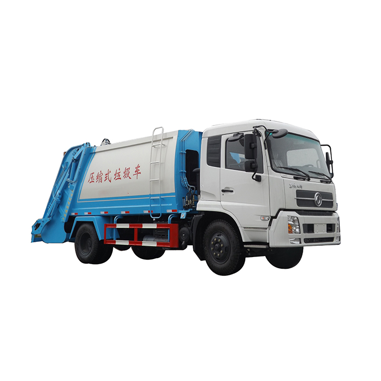 China Dongfeng Rear Loader Compactor Garbage Truck Capacity 14cbm for Waste Management