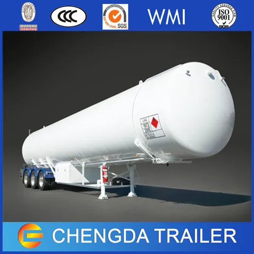 China Factory LNG Tanker Semi Trailer for Kenya Sale