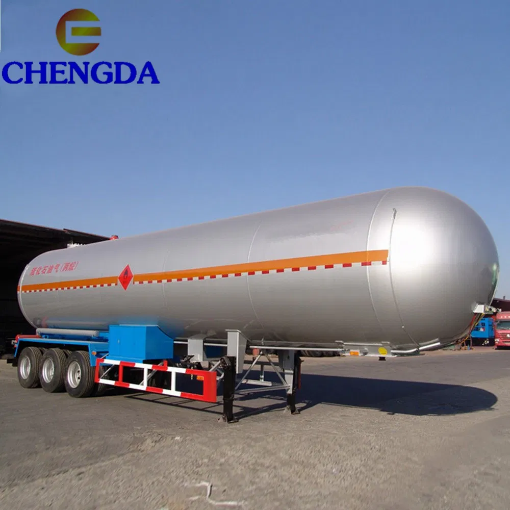 China Factory LNG Tanker Semi Trailer for Kenya Sale