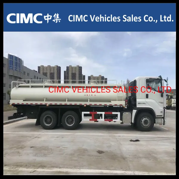 China Isuzu Giga 6X4 10 Wheel 380 HP Tank Truck