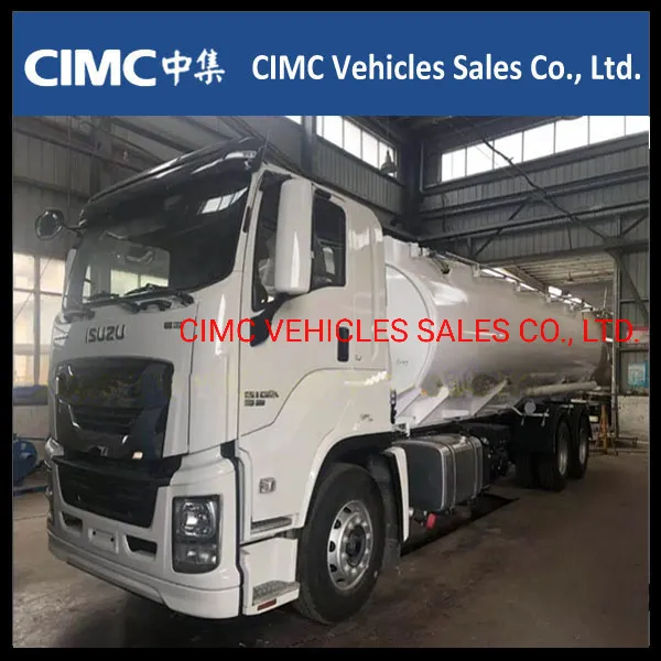 China Isuzu Giga 6X4 10 Wheel 380 HP Tank Truck