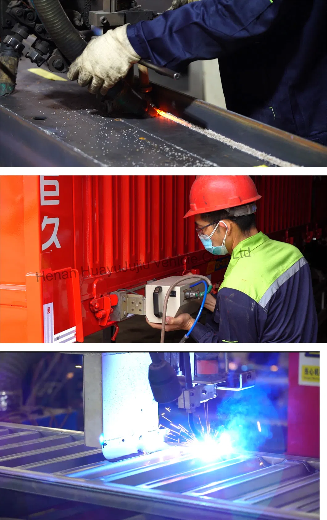 China Manufacture Rear/Side Dump Tipper Semi Truck Trailer
