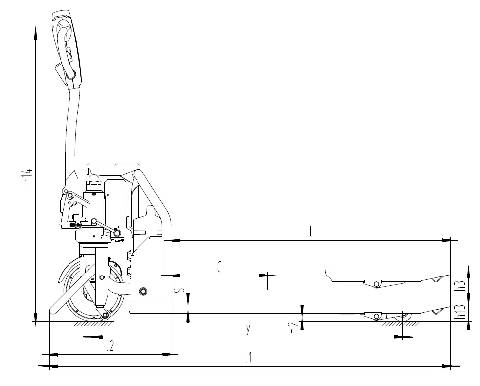 China Supplier Lithium Powered Pallet Jack Full Electric Pallet Truck for Warehouse (CBD15W-Lix)