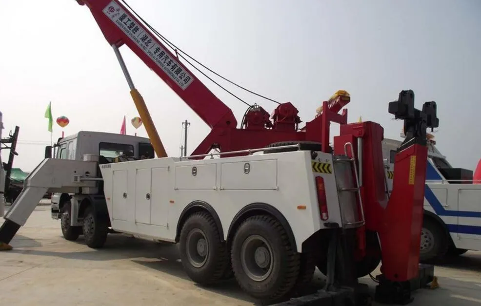 China Tow Wreckers Rescue Truck for Road Recovery