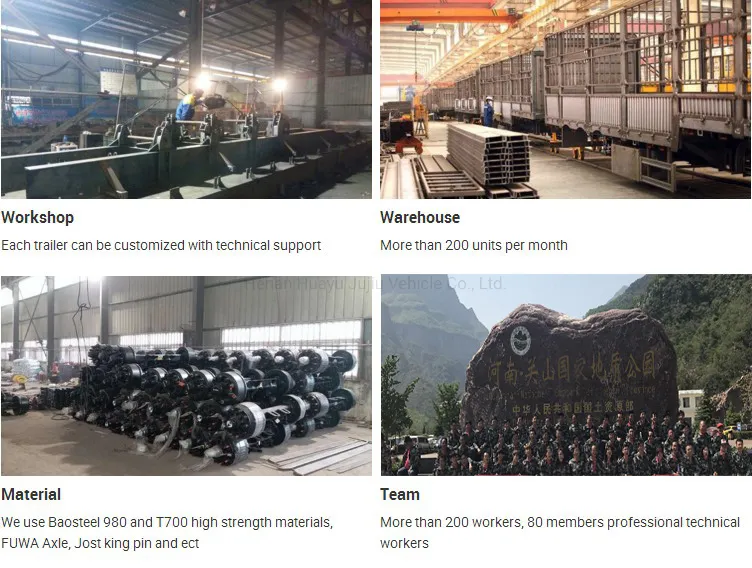 China Trailer Manufacturer, Bulk Powder Material Tanker Semi Truck Trailer