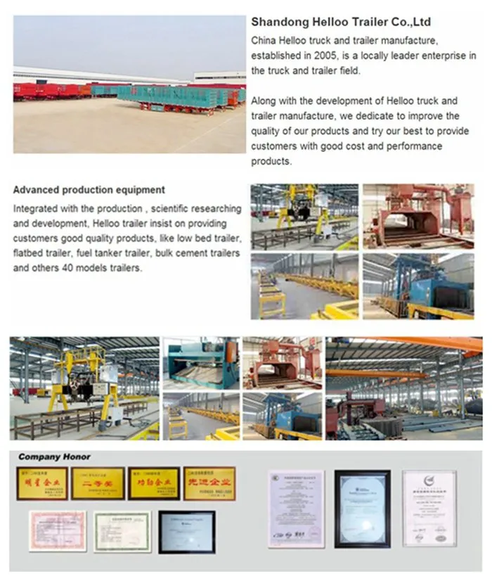 Chinese Aluminum Alloy 60000 Liters 3 Axle Fuel Tank Truck Semi Trailer