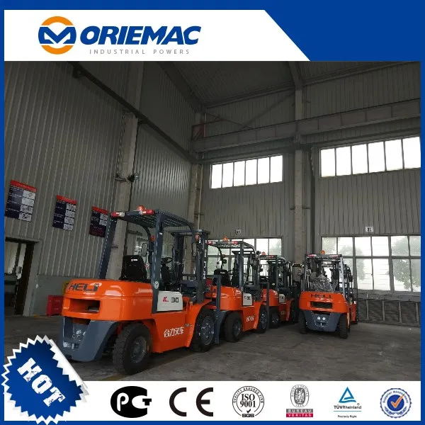 Chinese Heli Logistic Machinery Brand New Cheap 3 Ton Mini Diesel Forklift Cpcd30