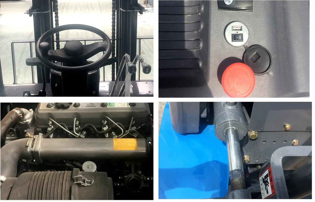 Chinese Top Brand Forklift Price 3 Ton 3.5 Ton 3.8 Ton 4 Ton Counterbalance Diesel Forklift Trucks