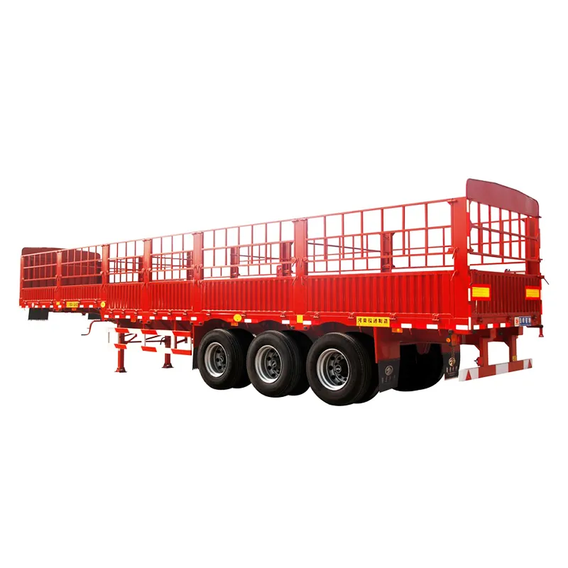 Cimc 36m3 42000L 4 Axle Diesel Extendable Low Bed Trailers