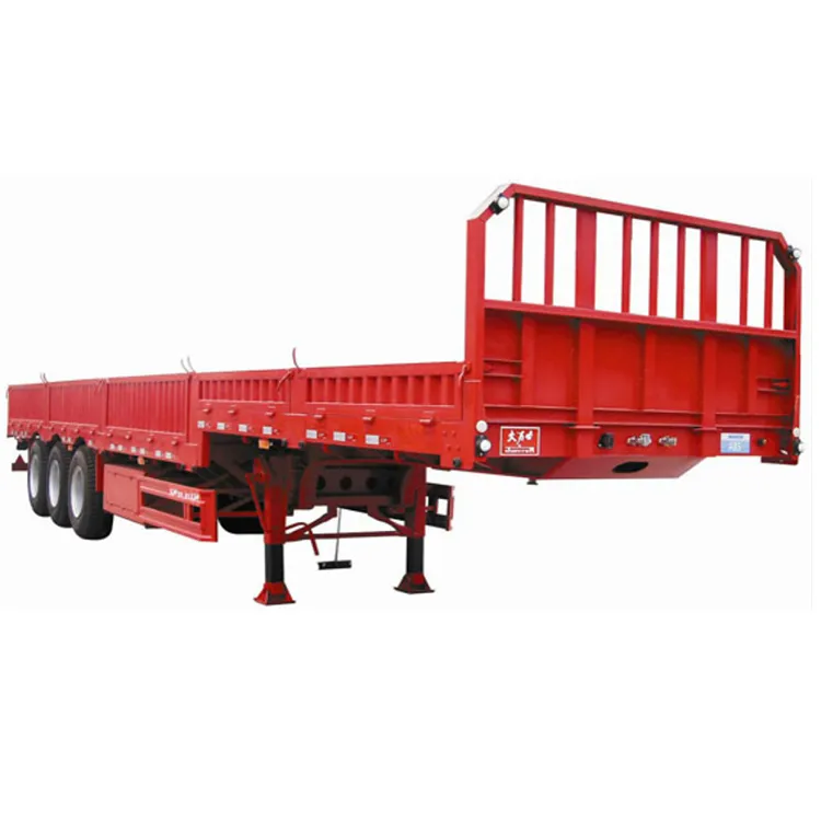 Cimc 36m3 42000L 4 Axle Diesel Extendable Low Bed Trailers