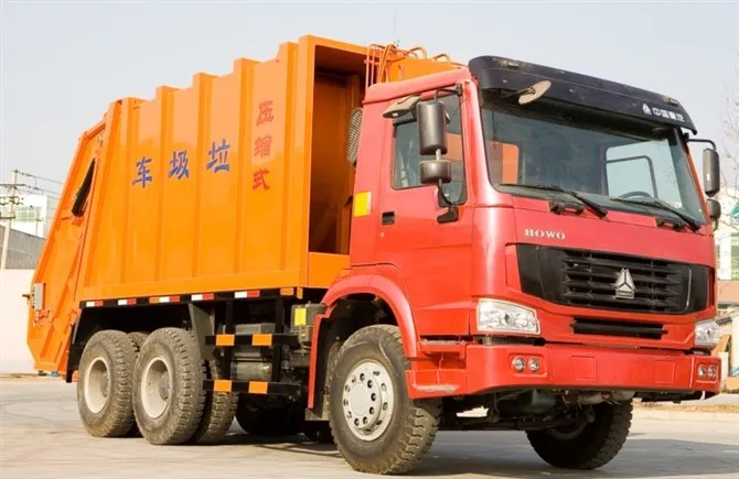 Cnhtc Sino Truck HOWO 336HP 4X2 Compressed Compactor Garbage Truck