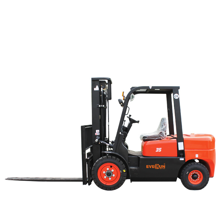 Competitive Price Everun Erdf35 3.5ton Wood Industry Mini Small Forklift for Sale