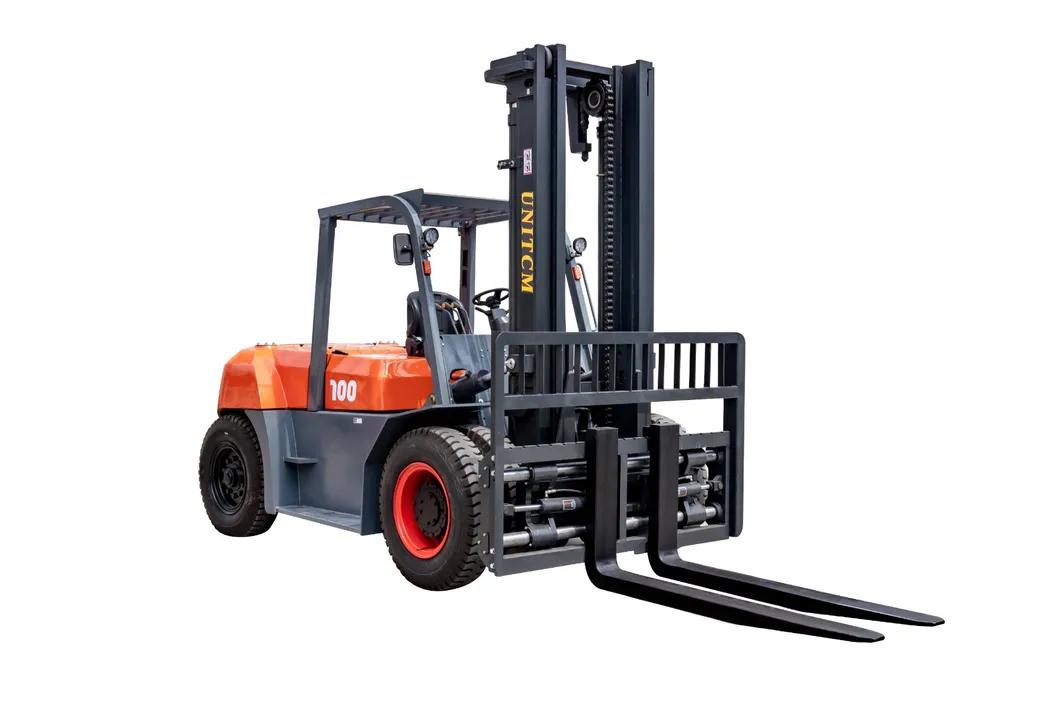 Container Handler Heavy Duty Air-Conditioner Foklift 12 Ton 10 Ton Diesel Forklift Truck