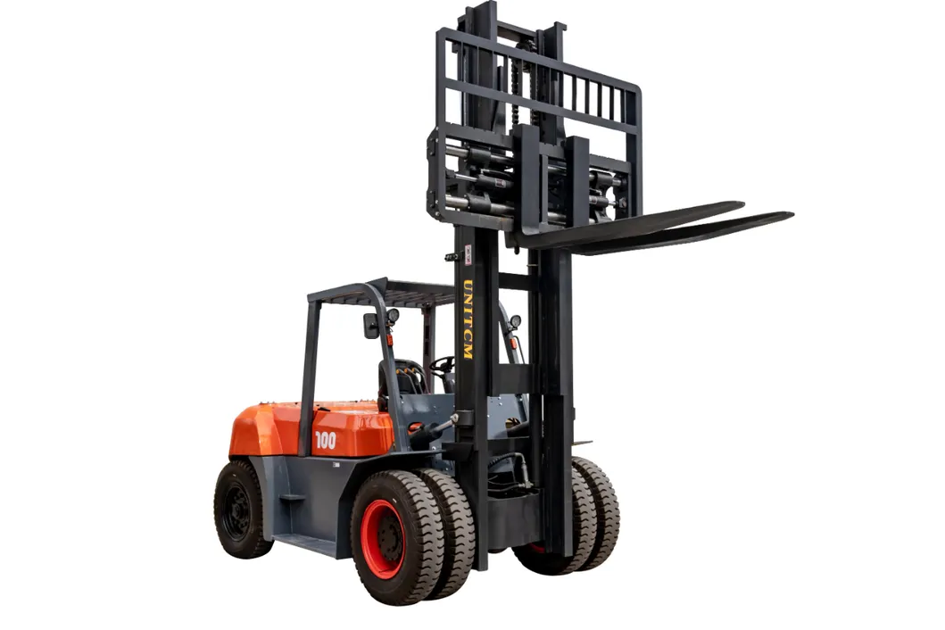 Container Handler Heavy Duty Air-Conditioner Foklift 12 Ton 10 Ton Diesel Forklift Truck