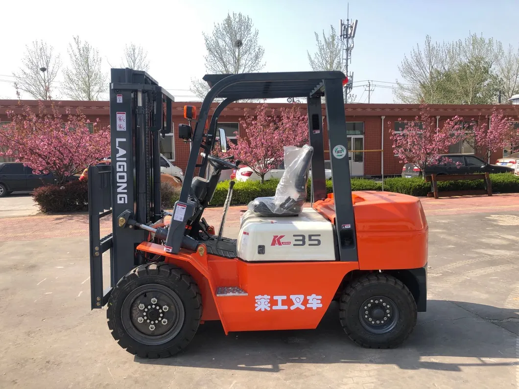 Cpcd30 Diesel Automatic Forklift 3ton with 2-Stage Mast