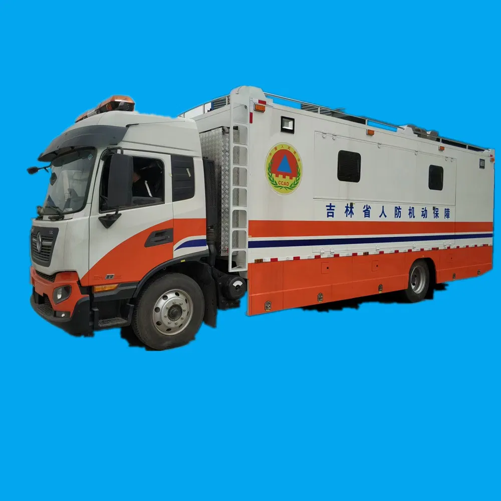 Cusomized Dongfeng Outdoor Police Mobile Kitchen Food Trucks