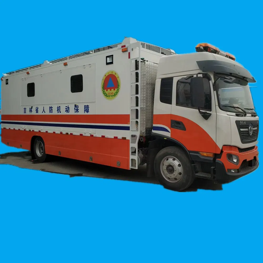 Cusomized Dongfeng Outdoor Police Mobile Kitchen Food Trucks