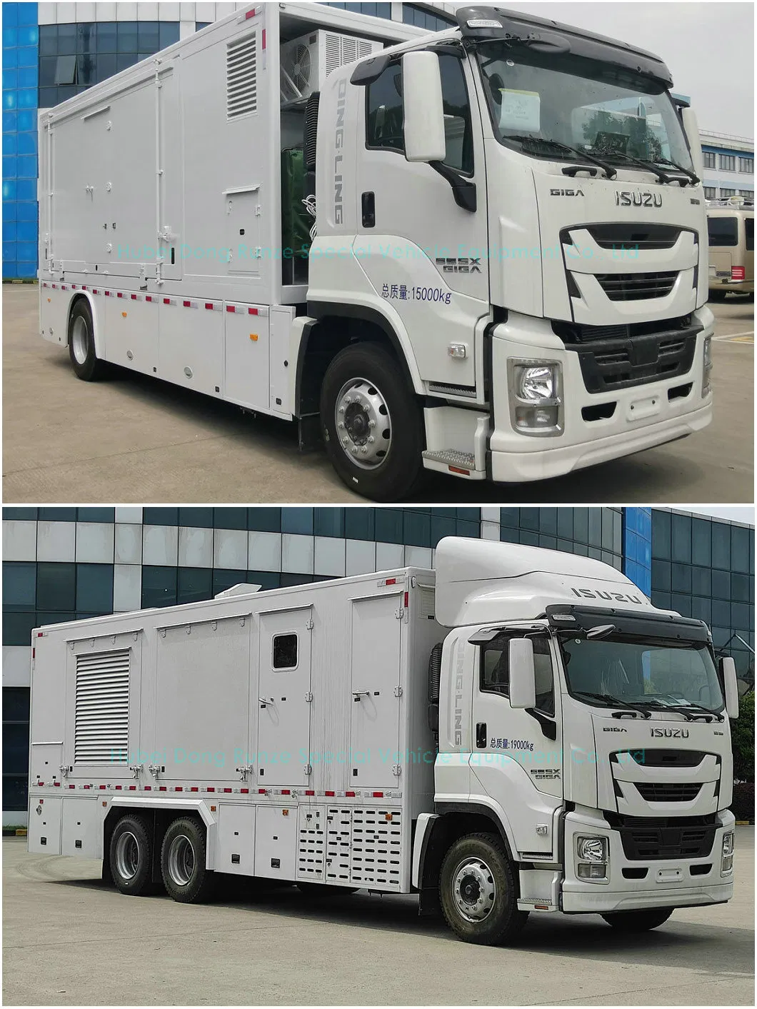 Customizing Mobile Troops Field Kitchen Outdoor Cooking Vehicle 6X4 Japan Suzugiga Chassis for Policman Catering