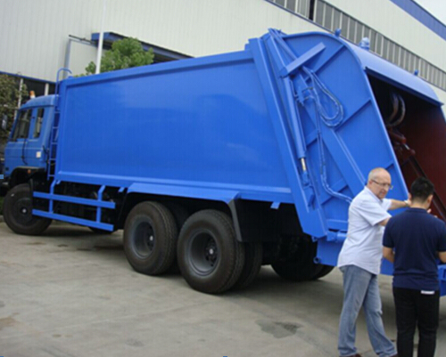 Donfeng 6X4 18m3 EU-3 Compressed Garbage Truck