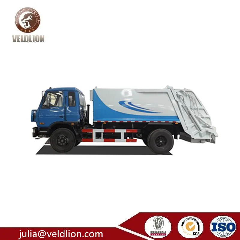 Dongfeng 153 Chassis with 7 8 9 10 M3 11 12tons Capacity Garbage Refuse Collect Truck
