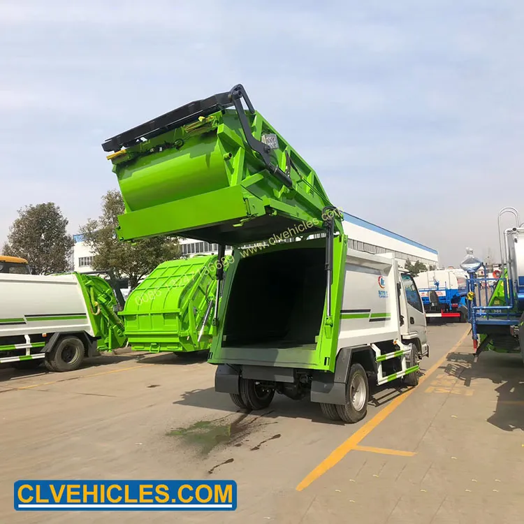 Dongfeng 190HP Waste Collection Truck 14000L Waste Compactor Truck