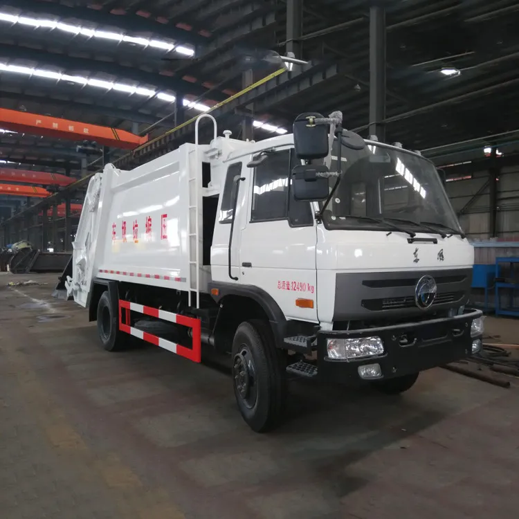 Dongfeng Waste Collection Compactor Truck Waste Compression Trucks for Street Sanitation