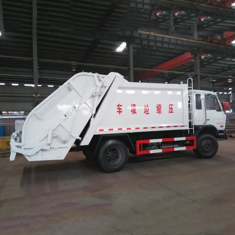 Dongfeng Waste Collection Compactor Truck Waste Compression Trucks for Street Sanitation