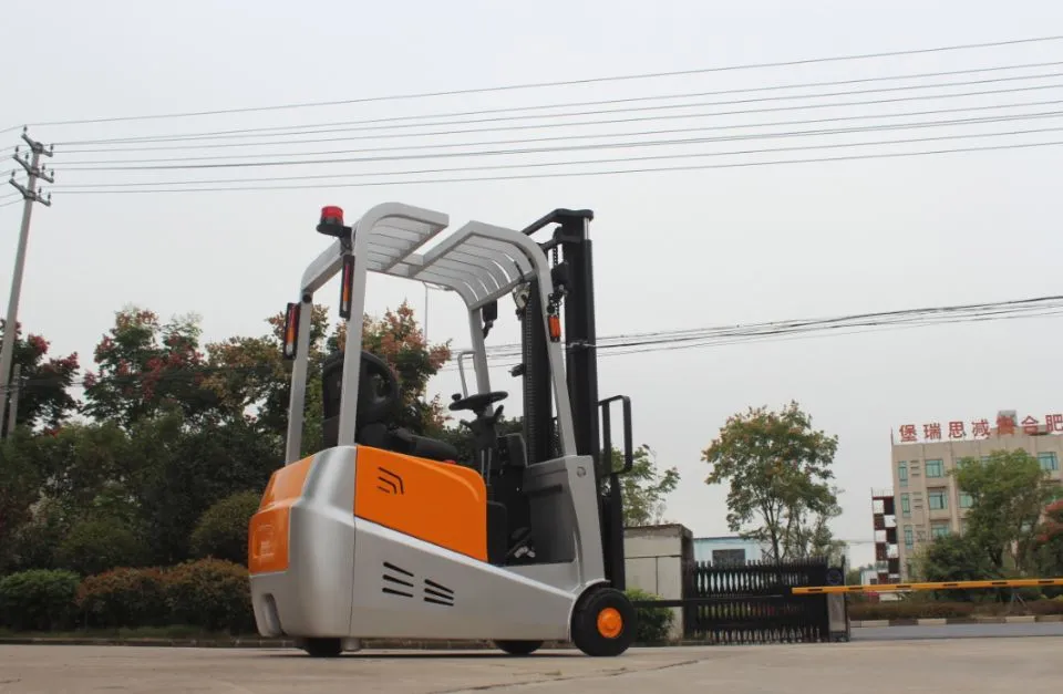 Electric Forklift Mini 3 Wheels Truck 1.5tton 1500kgs with Maintenance Free Battery Pictures & Photoselectric Forklift Mini 3 Wheels Truck 1.5tton 1500kgs Wit