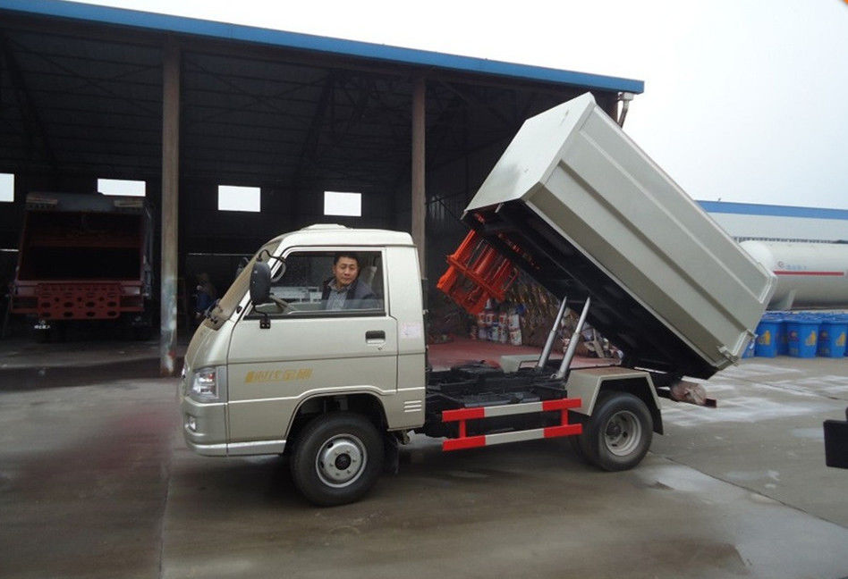 Euro II Rhd JAC 5cbm 5000 Liters Fully Sealed Garbage Compactor Truck