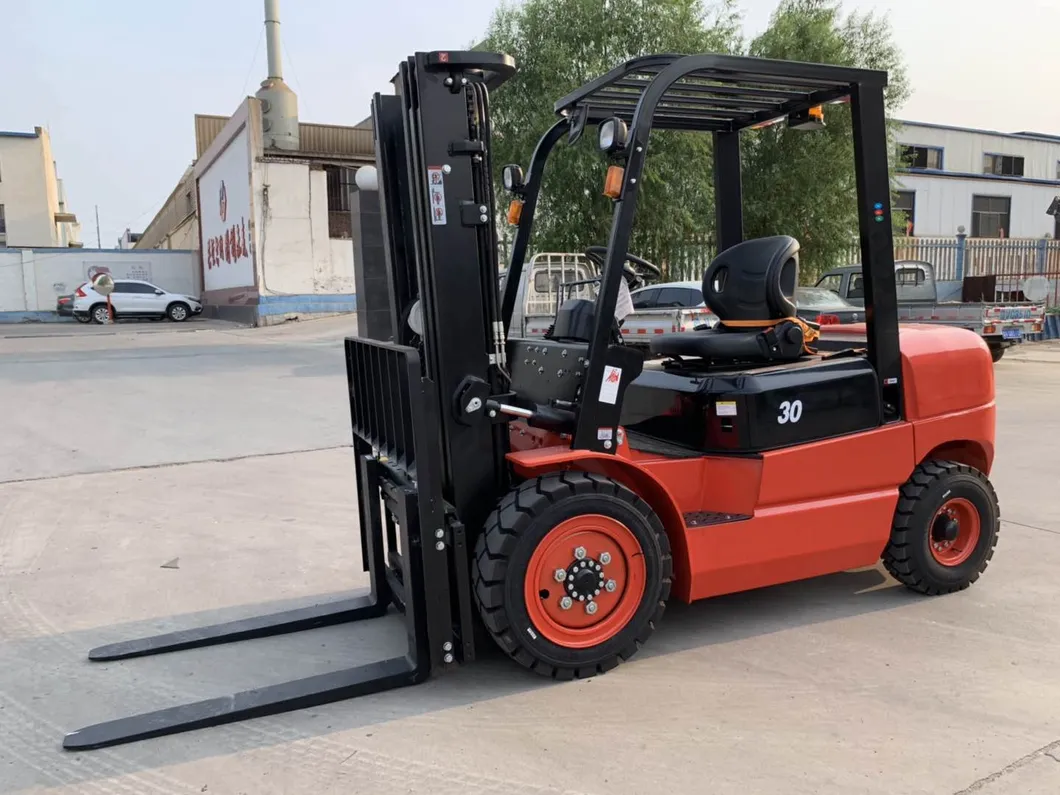 Everun Erdf30 Diesel Forklift 1ton~10ton Forklift Lifting Truck with Imported Japan Engine