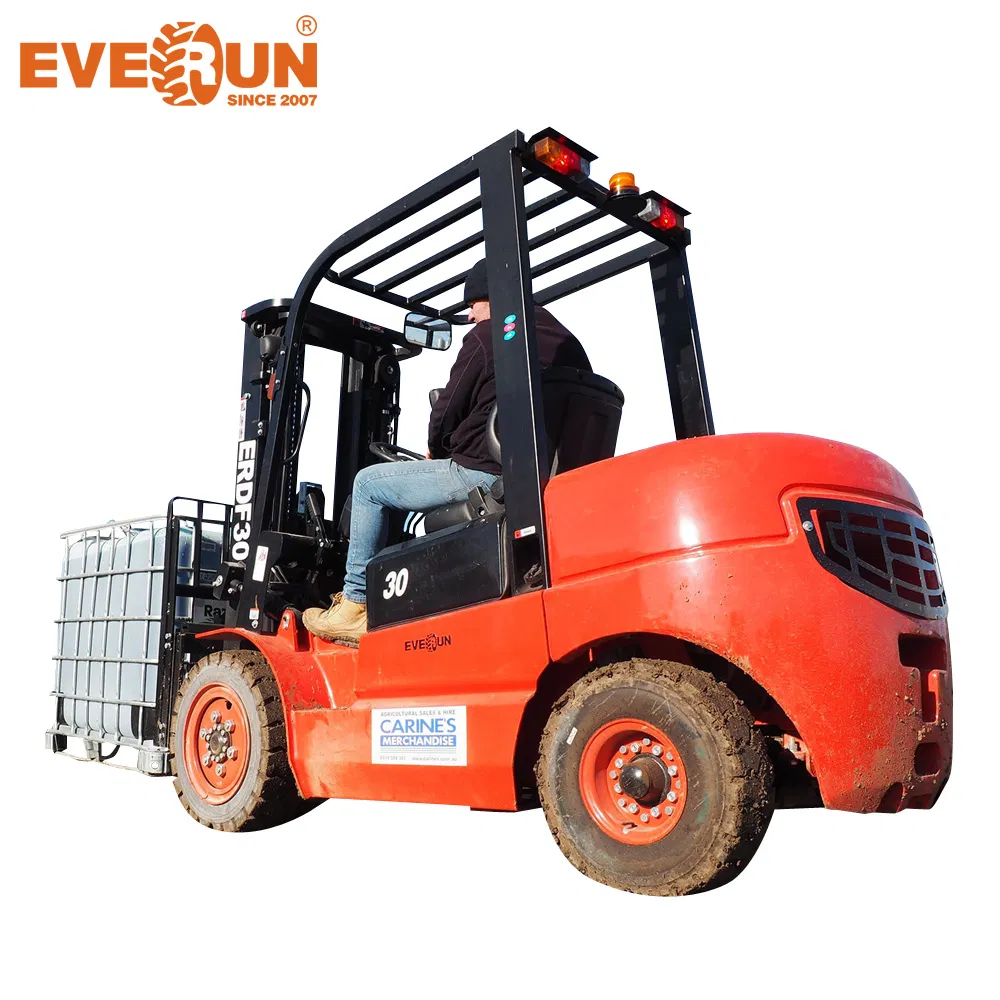 Everun Erdf30 New Condition 3ton Small Forklift Pallet Forklift
