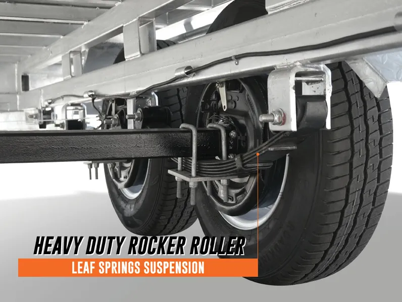 12X7 Flat Bed Utility Farm Trailer