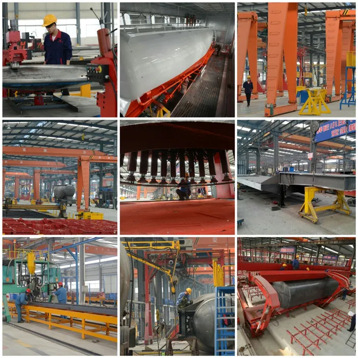 Factory Direct Sale Light Weight Low Flatbed Semi Trailer