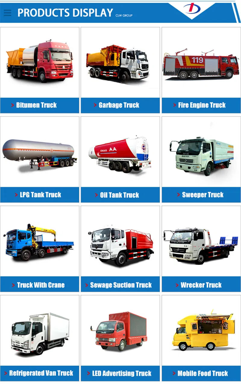 Factory Hotsales Isuzu 4000L 5000L Water Tank Fire Vehicle Fire Truck