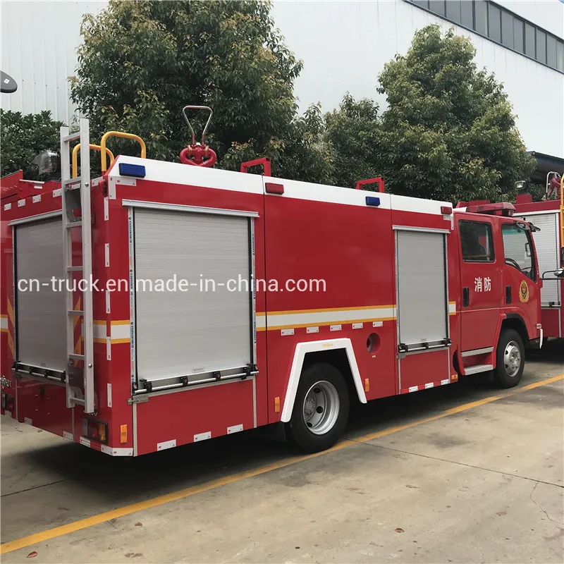 Factory Hotsales Isuzu 4000L 5000L Water Tank Fire Vehicle Fire Truck