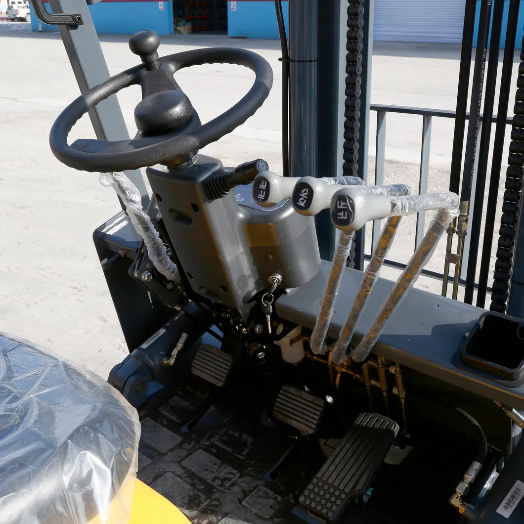 Factory Lifting Height 3m Diesel Forklift 3 Ton with Chinese C490 Engine