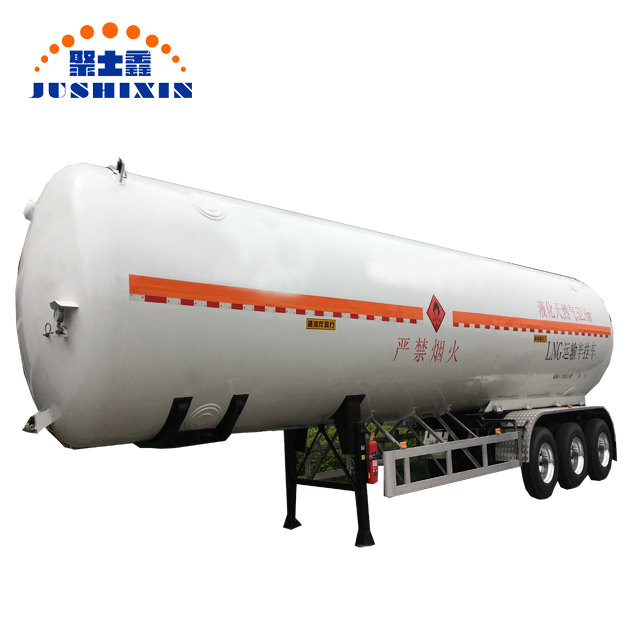 Factory Price Gas Trailer Gas Tanker Trailer Liquid Natural Gas Tanker Trailer