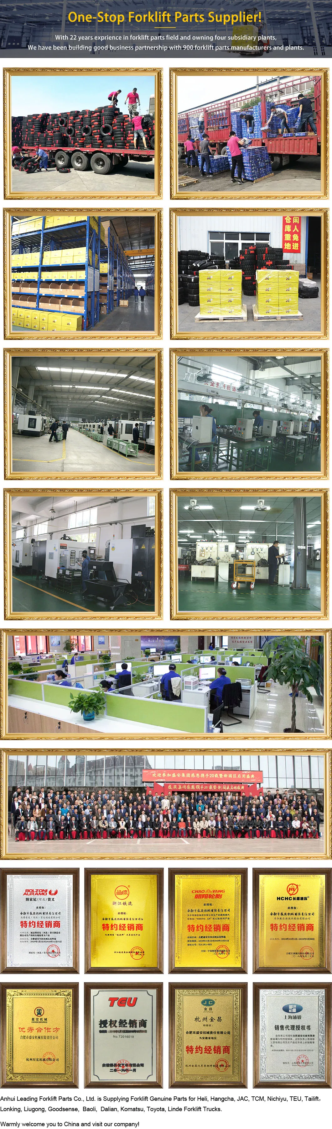 Factory Produce Low Price Forklift Rim Bolt for Heli