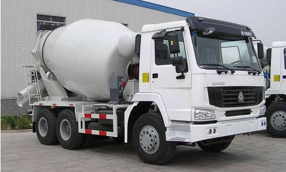 Floor Price Sinotruk HOWO 7m3 Concrete Mixer Truck