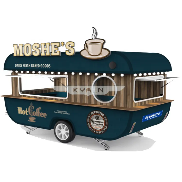 Food Truck Buses with Double Floor About 35 Square Meters to Use