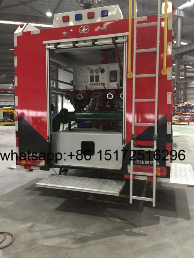 for Isuzu 6 Wheels Fire-Fighting Truck Isuzu Ftr