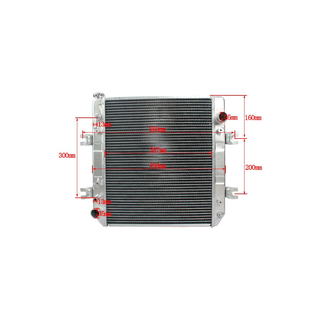 Forklift Part Water Radiator for Cpqd10-18n/K21, Nc8512-331000-000