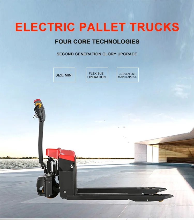 Forklift Telehandler Electr Pallet Truck Sales 1.5 Ton Hand Pallet Truck Cbd15W