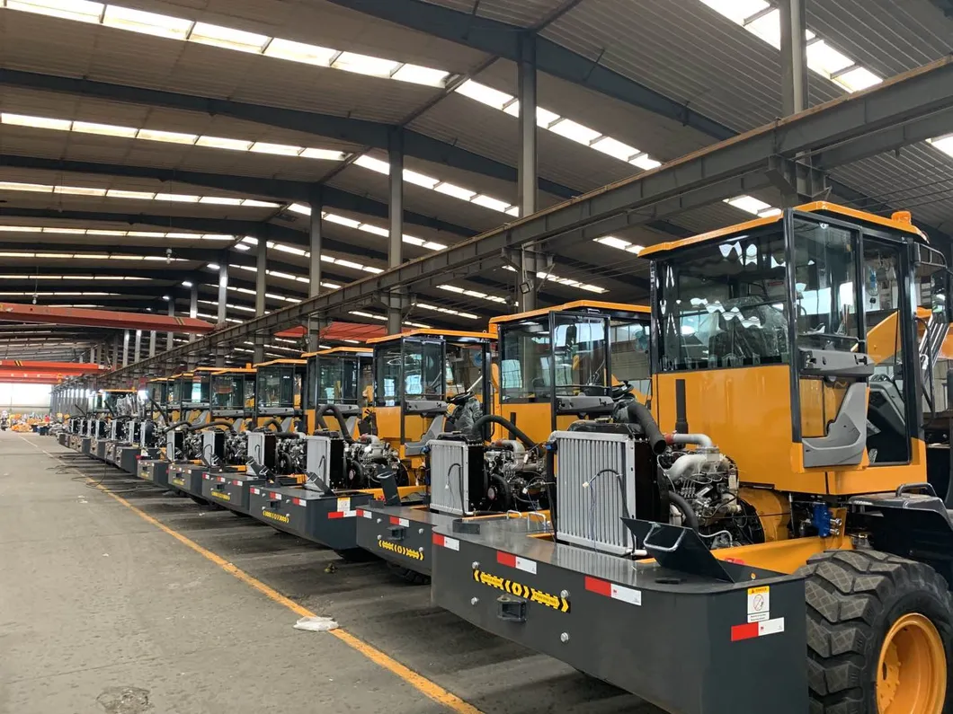 Forklift Truck Yellow Colour for Exporting