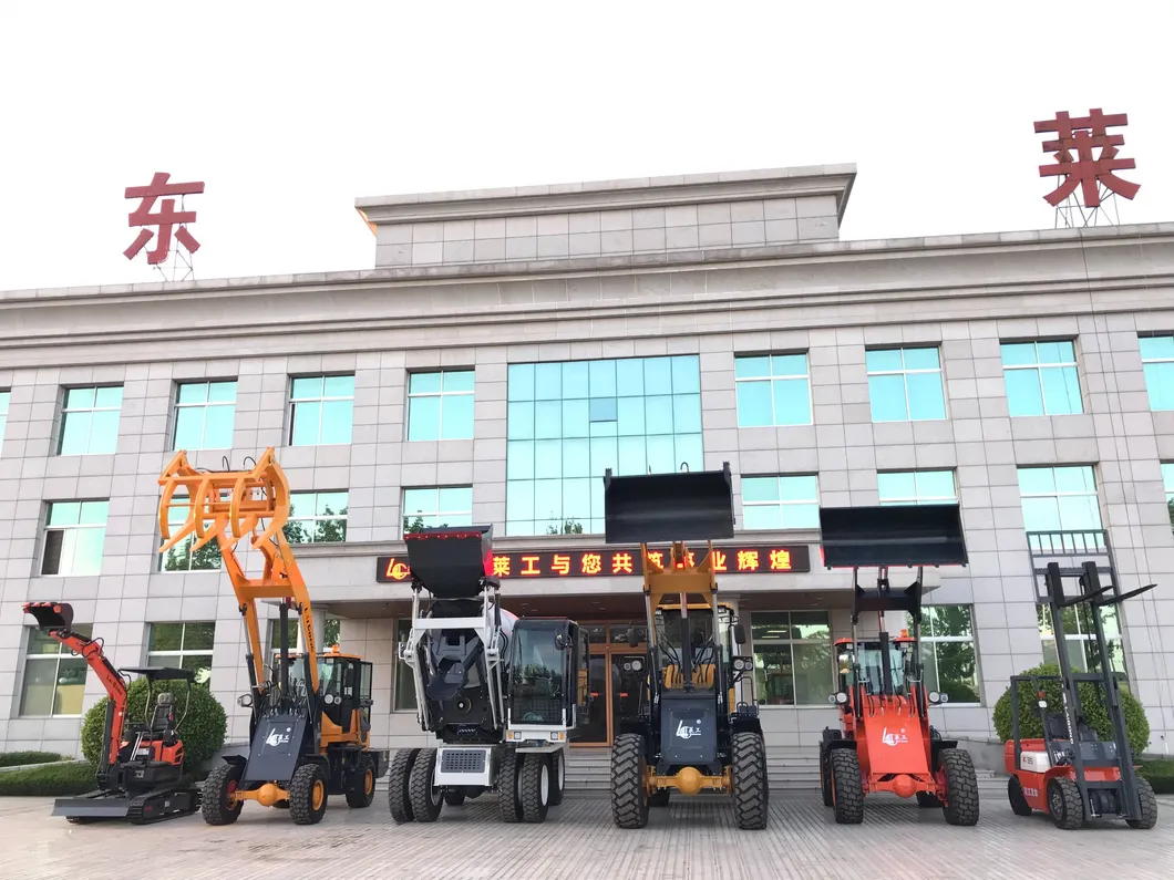 Forklift Truck Yellow Colour for Exporting