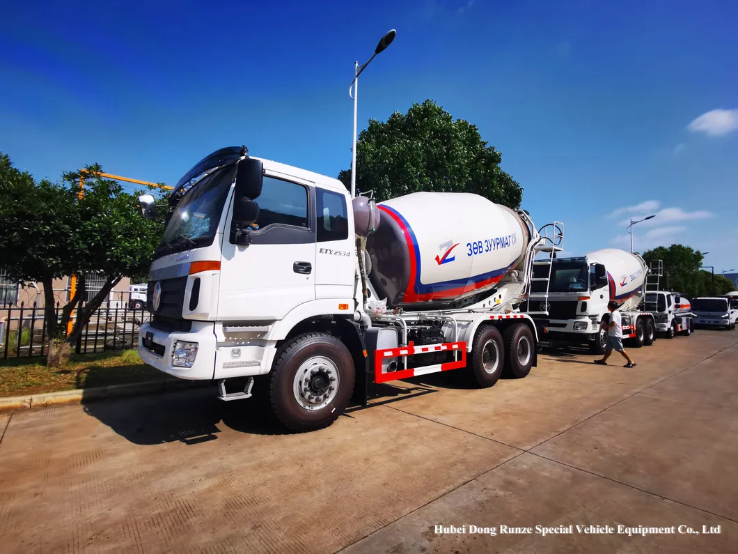 Foton 2534 Concrete Mixer Truck 12~14 M3 Transit Cement Mixer