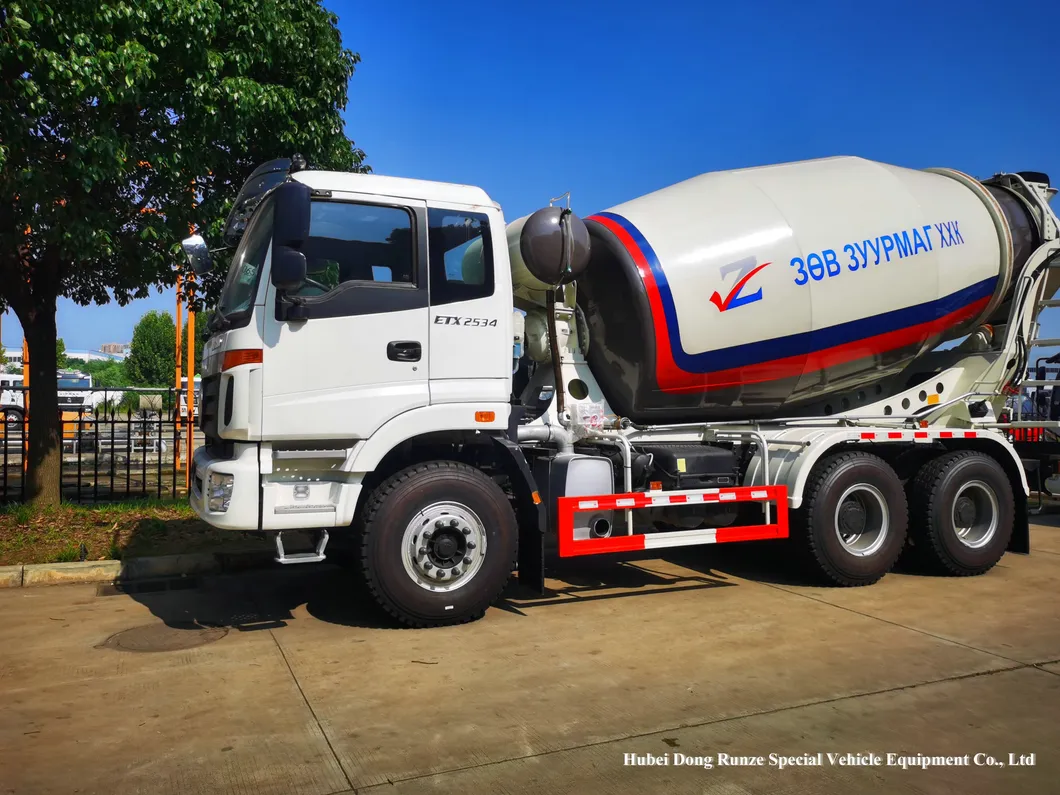 Foton 2534 Concrete Mixer Truck 12~14 M3 Transit Cement Mixer